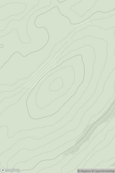 Thumbnail image for Barr Mor [Loch Linnhe to Loch Etive] [NM814388] showing contour plot for surrounding peak